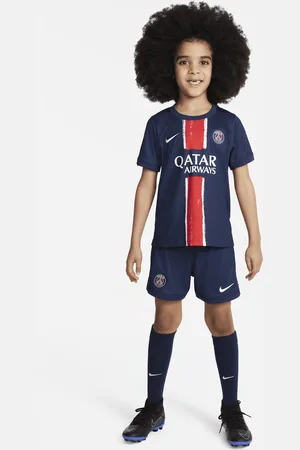 Nike Paris Saint-German 2024/25 Stadium Home Replika dreiteiliges Fußballtrikot-Set (jüngere Kinder)