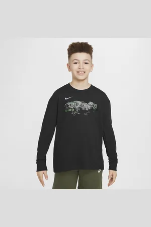 Nike Boston Celtics Essential NBA Max90 Longsleeve für ältere Kinder (Jungen)