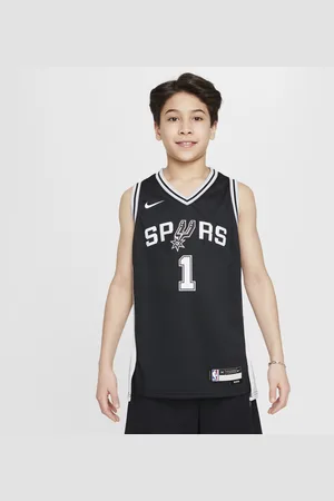 Nike San Antonio Spurs 2022/23 Icon Edition Swingman Trikot (ältere Kinder, Jungen)