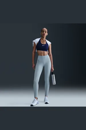 Nike One Fitted Leggings in voller Länge mit hohem Bund (Damen)