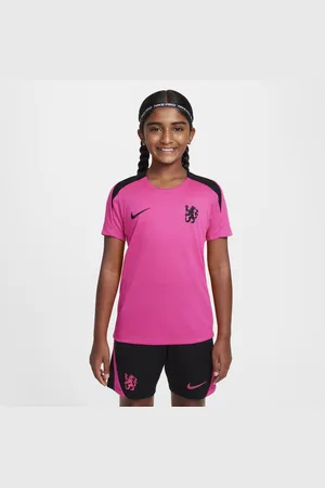 Nike FC Chelsea Strike Third Dri-FIT Kurzarm-Fußballoberteil aus Strickmaterial (ältere Kinder)