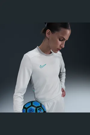 Nike Academy Dri-FIT-Fußball-Longsleeve mit Rundhalsausschnitt (Damen)