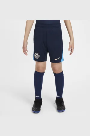 Nike FC Chelsea Strike Dri-FIT Fußball-Shorts aus Strick für jüngere Kinder