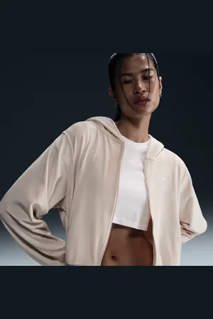 Nike Sportswear Chill Knit weite Velours-Kapuzenjacke (Damen)