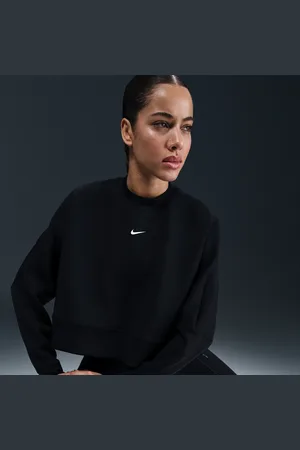Nike Prima kurzes Oversize-Rundhalsshirt mit Dri-FIT-Technologie (Damen)
