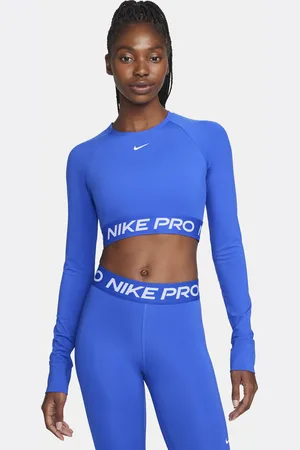 Nike Pro Dri-FIT verkürztes Longsleeve (Damen)