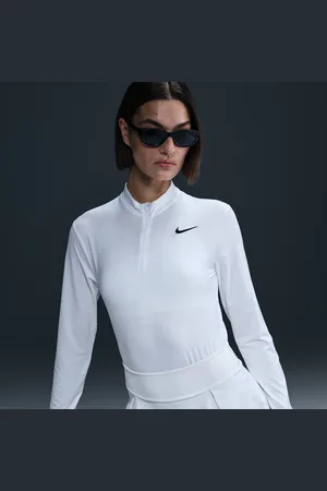 Nike Victory Dri-FIT Golfoberteil mit UV-Schutz und Viertelreißverschluss (Damen)