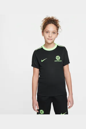 Nike Australien Academy Pro Dri-FIT Kurzarm-Fußballoberteil aus Strickmaterial (ältere Kinder)