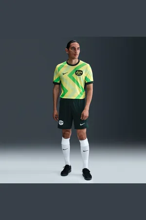 Nike Australien 2025/26 Stadium Home Dri-FIT Replika-Fußballshorts (Herren)