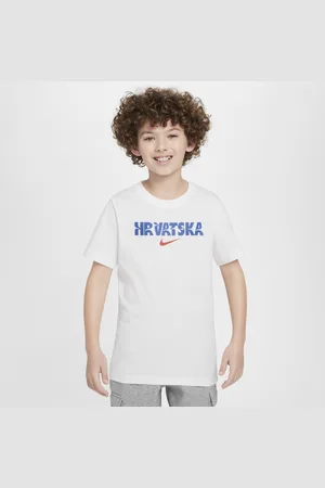Nike Kroatien Crest Fußball-T-Shirt für ältere Kinder