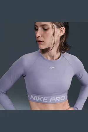 Nike Pro Dri-FIT verkürztes Longsleeve (Damen)
