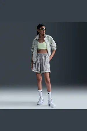 Nike Sportswear weite Grafik-Shorts mit mittelhohem Bund (Damen)