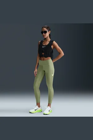 Nike Fast 7/8-Leggings mit mittelhohem Bund (Damen)