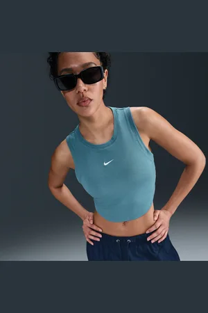 Nike Sportswear Chill Knit enges, kurz geschnittenes Mini-Rib-Tanktop für Damen
