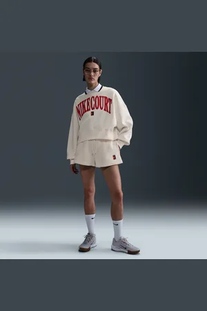 Nike Court Phoenix Fleece Shorts mit lockerer Passform und hohem Taillenbund (Damen)