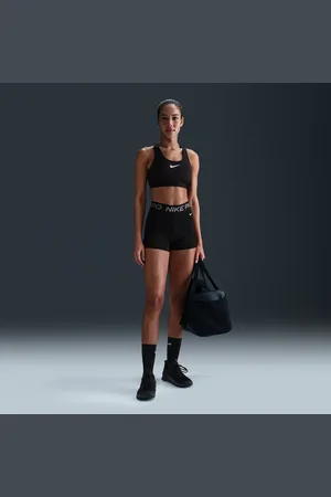 Nike Pro Bike Shorts mit mittelhohem Bund und Mesh-Einsatz (ca. 7,5 cm) (Damen)