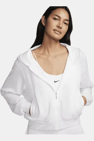Nike Sportswear Chill Terry Hoddie aus French Terry mit durchgehendem Reißverschluss für Damen