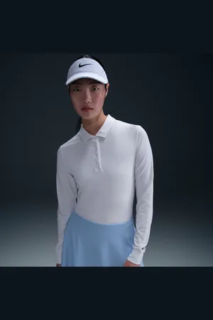 Nike Victory Longsleeve-Poloshirt mit Dri-FIT-Technologie (Damen)