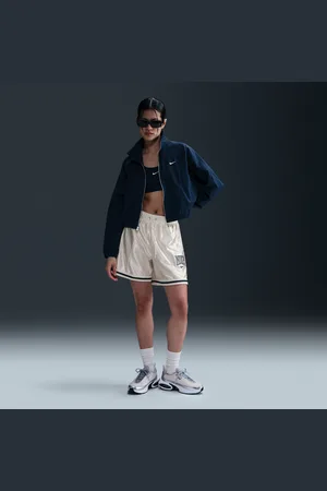 Nike Sportswear weite Grafik-Shorts mit mittelhohem Bund (Damen)