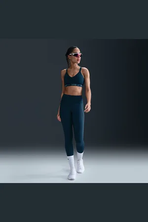 Nike Universa 7/8-Leggings mit Taschen, mittlerem Halt und hohem Bund für Damen
