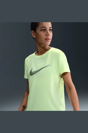 Nike One Swoosh Dri-FIT Kurzarm-Laufoberteil für Damen
