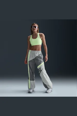 Nike Sportswear lockere Webhose mit mittelhohem Bund und offenem Saum (Damen)