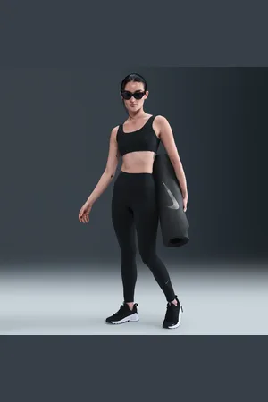 Nike One Leggings in voller Länge mit hohem Bund für Damen