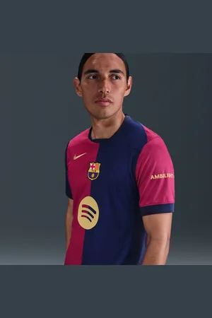 Nike FC Barcelona 2024/25 Stadium Home Replika-Fußballtrikot mit Dri-FIT-Technologie (Herren)