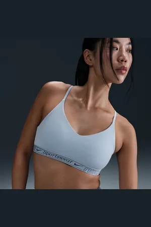 Nike Indy Gepolsterter, verstellbarer Sport-BH mit leichtem Halt (Damen)