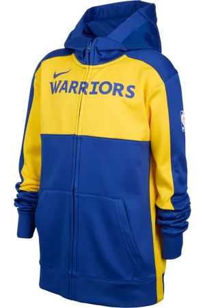 Nike Golden State Warriors Showtime Dri-FIT NBA Kapuzenjacke (ältere Kinder)
