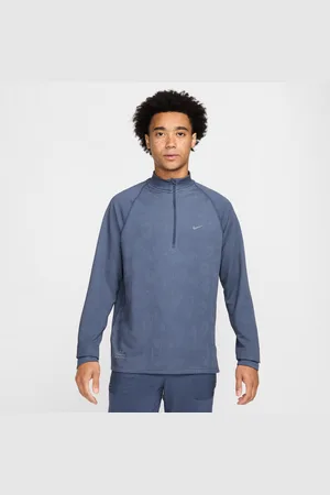 Nike Pinnacle Running Division wasserabweisendes Laufoberteil mit Halbreißverschluss (Herren)