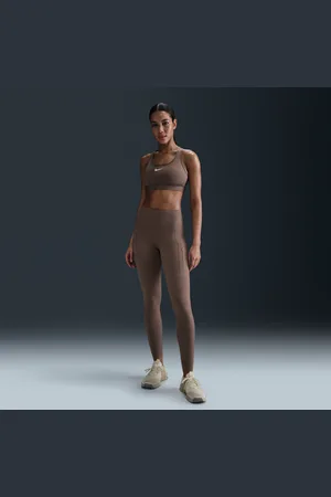 Nike Go Leggings in voller Länge mit Taschen, starkem Halt und hohem Bund für Damen