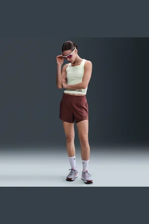 Nike Trail Dri-Fit Laufshorts mit integriertem Slip (Damen)