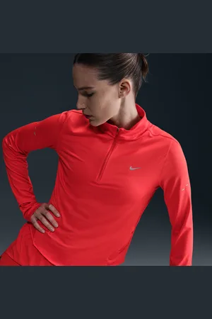 Nike Swift Dri-FIT UV-Laufoberteil mit Viertelreißverschluss (Damen)