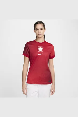 Nike Poland 2024/25 Stadium Away Replica Fußballtrikot mit Dri-FIT-Technologie für Damen