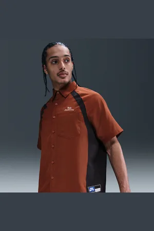 Nike SB Dri-FIT Kurzarm-Bowler-Shirt aus Webmaterial