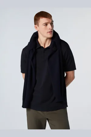 North Sails Black Sails Poloshirt aus Pikee