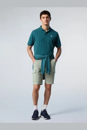 North Sails America Cargo-Shorts aus Popeline