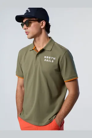 North Sails Poloshirt mit gestreiftem Kragen