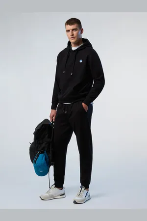 North Sails Jogginghose mit Logo-Aufnäher