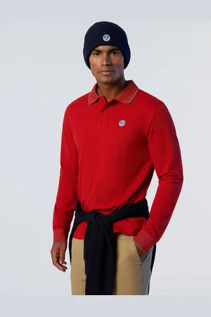 North Sails Langärmeliges Poloshirt