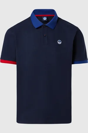 North Sails Poloshirt mit kontrastfarbenen Einfassungen