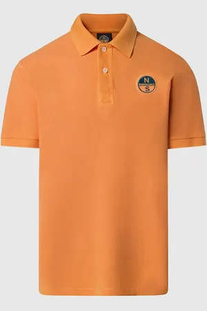North Sails Poloshirt mit pigmentgefärbtem Finish
