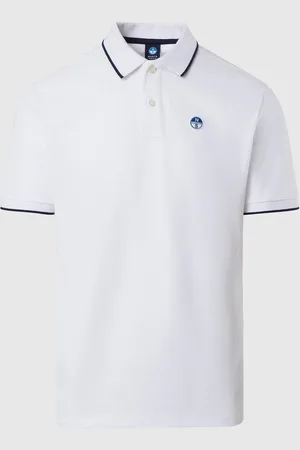 North Sails Poloshirt mit Logo-Kragen