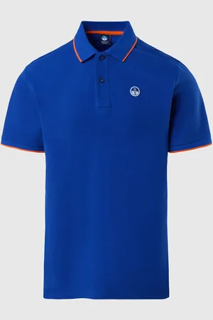 North Sails Poloshirt mit Schriftzug