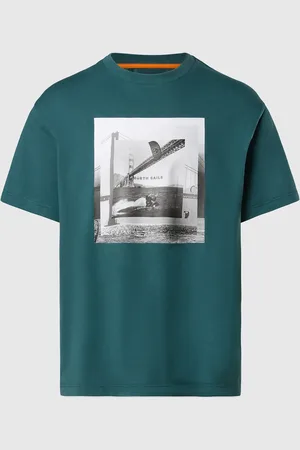 North Sails T-Shirt mit Kitesurfing-Print