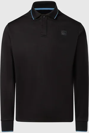 North Sails Langarm-Poloshirt aus Coolmax-Pikee
