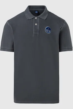 North Sails Poloshirt mit pigmentgefärbtem Finish