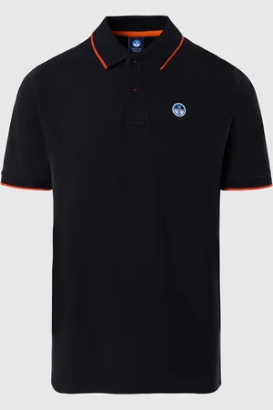 North Sails Poloshirt mit Schriftzug