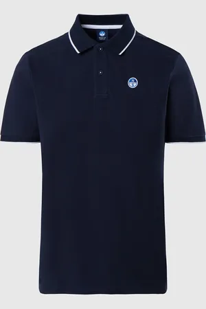 North Sails Poloshirt mit Logo-Kragen
